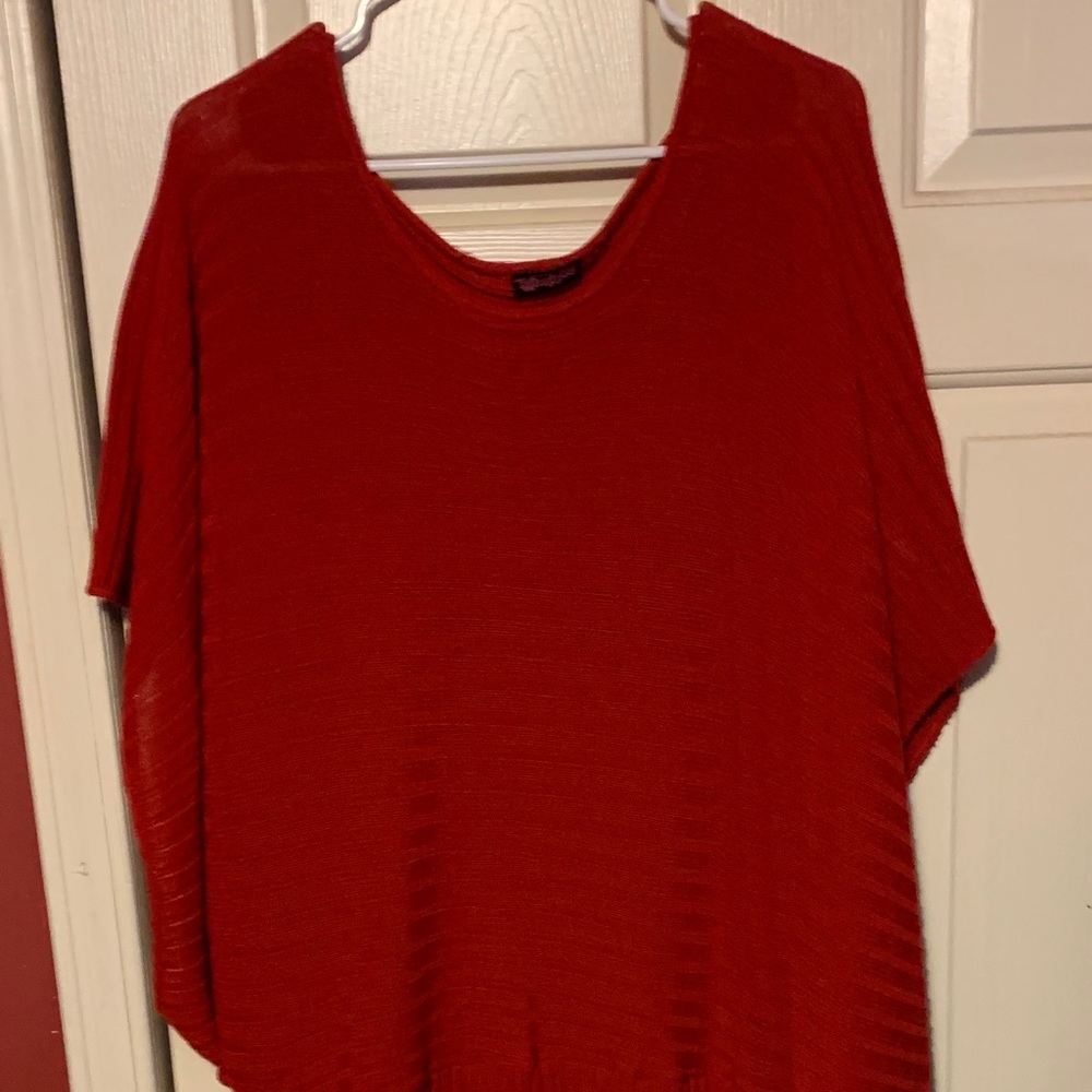 Women’s Plus knit blouse
